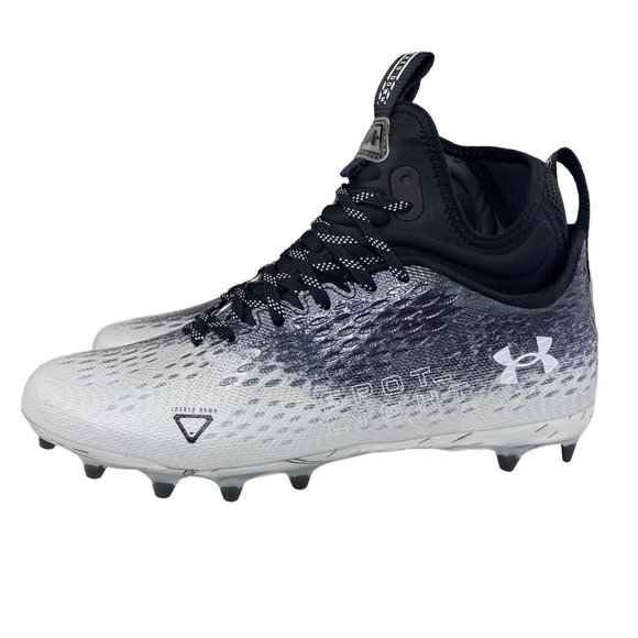 Under Armour Spotlight Lux MC 2.0 Football‎ Cleats Mens 10 Black 3025082-001 New main image 4